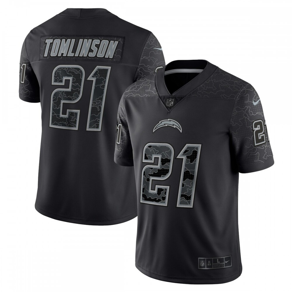 LaDainian Tomlinson Los Angeles Chargers Nike Retired Player RFLCTV Limited Jersey - Black-GridironStore
